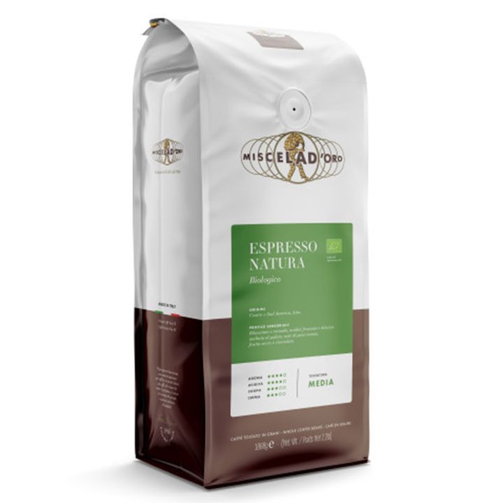 Kaffeebohnen Miscela Doro Espresso Natura Biologico 1 Kg