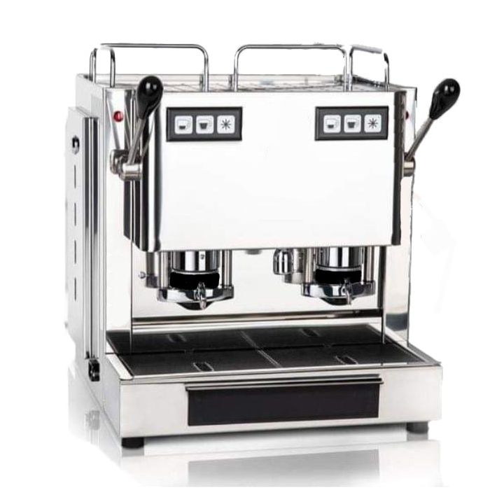 Spinel Mini Mini Inox XL - 2 Gruppen Dosiert - Kaffeemaschine für Pads E.S.E