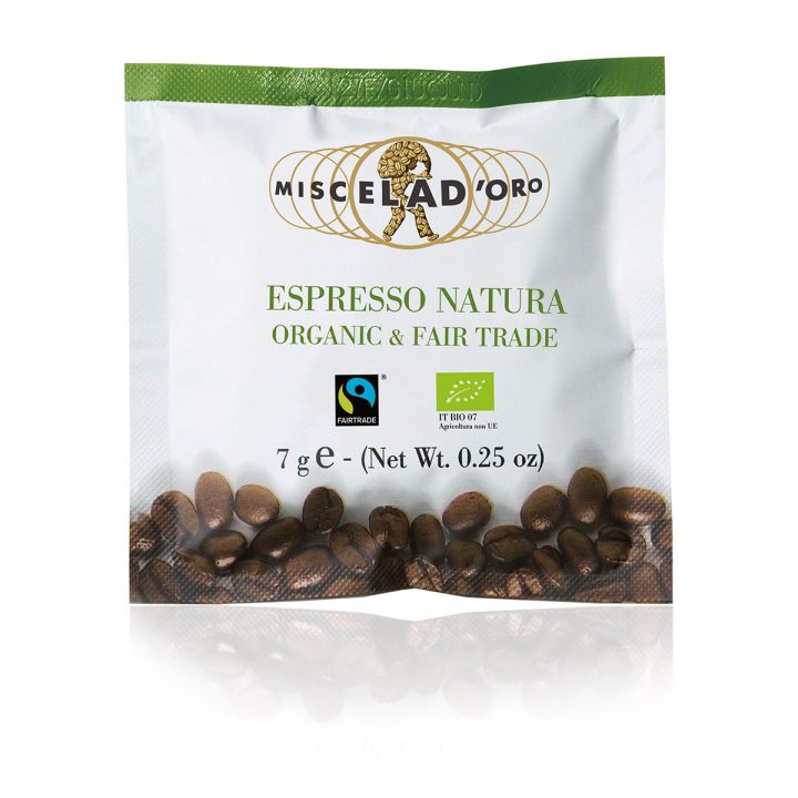 Kaffeepads E.S.E Miscela Doro Espresso Natura Bio