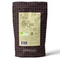 Caffè Gioia Kaffeepads 100% Arabica Bio 20 E.S.E Pads im Beutel