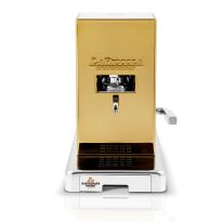 La Piccola Gold Dosiert - mit Glastank Kaffeemaschine für Pads E.S.E